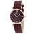 Oceanaut Women's Harmony Brown Dial, Brown Leather Strap Watch