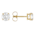 Lab-Grown Diamond Stud Earrings In 14K Gold 1.50ctw