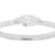 Marquise And Round Lab-Grown Diamond Band Ring In Sterling Silver 0.40ctw