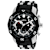 Invicta Pro Diver 50mm Black Dial Silicone, Stainless Steel Band Quartz Watch