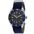 Seapro Men's Revival Gray Dial, Blue Leather Strap Watch