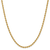 14k Yellow Gold 3.3mm Solid Rope 26 Inch Chain
