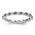 Sterling Silver Stackable Expressions Amethyst Ring 0.31ctw