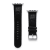 Gametime NHL Columbus Blue Jackets Black Leather Apple Watch Band
(42/44mm M/L). Watch not included.