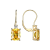 Yellow and White Cubic Zirconia 18K Yellow Gold Over Sterling Silver
Earrings 9.71ctw