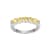 Yellow Cubic Zirconia Platinum Over Sterling Silver Ring 2.00ctw
