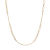 14K Yellow Gold 2.3 and 4.0 mm Paperclip Link 20 Inch Necklace