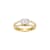 White Cubic Zirconia 18K Gold Over Sterling Silver Ring 2.28ctw