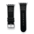 Gametime Green Bay Packers Leather Band fits Apple Watch (42/44mm S/M
Black). Watch not included.