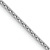 Rhodium Over 14k White Gold 1.5mm Solid Diamond-Cut Parisian Wheat 22
Inch Chain