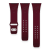 Gametime NHL Arizona Coyotes Debossed Silicone Apple Watch Band (42/44mm
M/L). Watch not included.