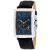 Christian Van Sant Men's Prodigy Black Dial with Blue Accents, White
Bezel, Black Leather Watch