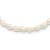 Rhodium Over Sterling Silver 4-5mm White Rice FWC Pearl Children's Necklace