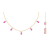 Oval Ruby 14K Yellow Gold Over Sterling Silver Dainty Necklace, 1.50ctw