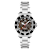Duxot Atlantica Skeleton Diver Black Dial White Bezel White Stainless
Steel Band Automatic Watch