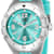 Invicta Angel 38mm Light Blue Dial and Silicone Band Quartz Watch