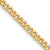 14k Yellow Gold 3.5mm Miami Cuban Link 22 Inch Chain