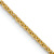 14k Yellow Gold 1.2mm Diamond Cut Wheat Chain 14"