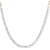 DaInty Lab-Grown Diamond Station Necklace 1ctw In 14K Gold Over Sterling Silver