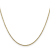 14k Yellow Gold 1.45mm Solid Diamond Cut Cable Chain 20 Inches