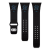 Gametime MLB Miami Marlins Black Silicone Apple Watch Band (42/44mm
M/L). Watch not included.