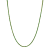 7.00ctw Emerald 14k Yellow Gold Tennis Necklace, 17 Inches