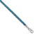 Blue Leather 14" with 2" Extension Choker or Wrap Bracelet