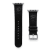 Gametime NHL San Jose Sharks Black Leather Apple Watch Band (38/40mm
S/M). Watch not included.