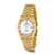 Mens Charles Hubert IP-plated Stainless Steel White Dial Watch