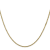 14k Yellow Gold 1.5mm Box Chain 24"