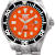 Invicta Pro Diver 47mm Orange Dial Stainless Steel Band Automatic Watch