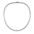 CZ Tennis Necklace In Sterling Silver 16 Inch