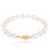 14k Yellow gold 7-8mm Akoya Pearl bracelet