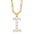 Gold Tone Sterling Silver 3-5.5mm Freshwater Cultured Pearl LETTER I
18-inch Necklace