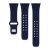 Gametime Cleveland Guardians Debossed Silicone Apple Watch Band (38/40mm
M/L). Watch not included.