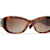 Chanel Havana Brown Frame "CC" Logo / Gray Brown Lenses Sunglasses