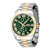 Invicta Specialty 43mm Green Dial Two-tone Stainless Steel Quartz Watch