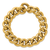 14K Yellow Gold 14.8mm Curb 8 Inch Bracelet