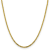 14K Yellow Gold 2.5mm Byzantine Chain Necklace