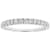 White Lab-Grown Diamond 14kt White Gold Ring 0.50ctw