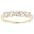 Lab-Grown Diamond Five-Stone Band Ring In 14K Gold 0.75ctw