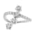 White Cubic Zirconia Rhodium Over Sterling Silver Star Ring 3.17ctw