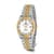 Mens Charles Hubert Two-tone Stainless Steel White Dial Watch
