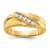 14K Yellow Gold Lab Grown Diamond SI1/SI2, G H I, Men's Ring