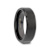 ELISE Black Tungsten Ring with Polished Beveled Edges and Brush Finished
Center 7mm