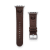 Gametime NHL Buffalo Sabres Brown Leather Apple Watch Band (42/44mm
M/L). Watch not included.