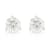 Certified White Lab-Grown Diamond H-I SI 14k White Gold Martini Stud
Earrings 1.50ctw