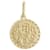Scorpio Zodiac Medallion Pendant In Solid 14K Yellow Gold