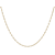 20 Inch Sun Link Chain Necklace in Solid 14K Yellow Gold
