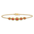 14k Yellow Gold Marquise Ruby Bracelet